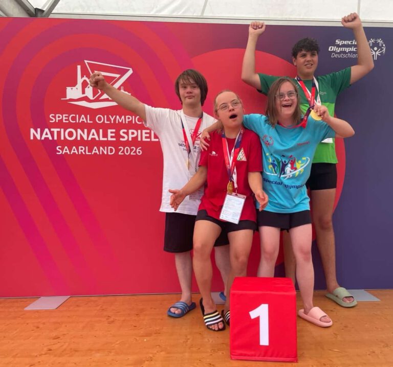 TV Nellingen bei den Special Olympics Nationalen Spielen im Saarland